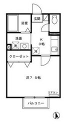 グレース富士見台の物件間取画像